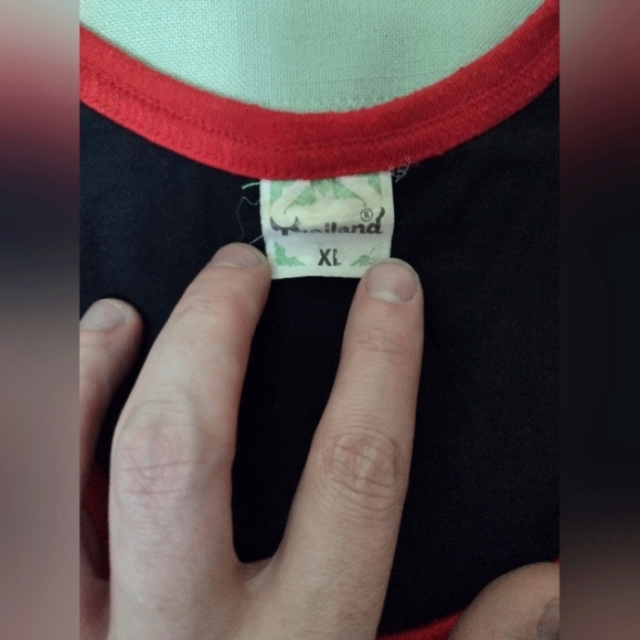 Vintage VTG 80s Thai Beer Singha Tank Top Large - Picture 3 of 5